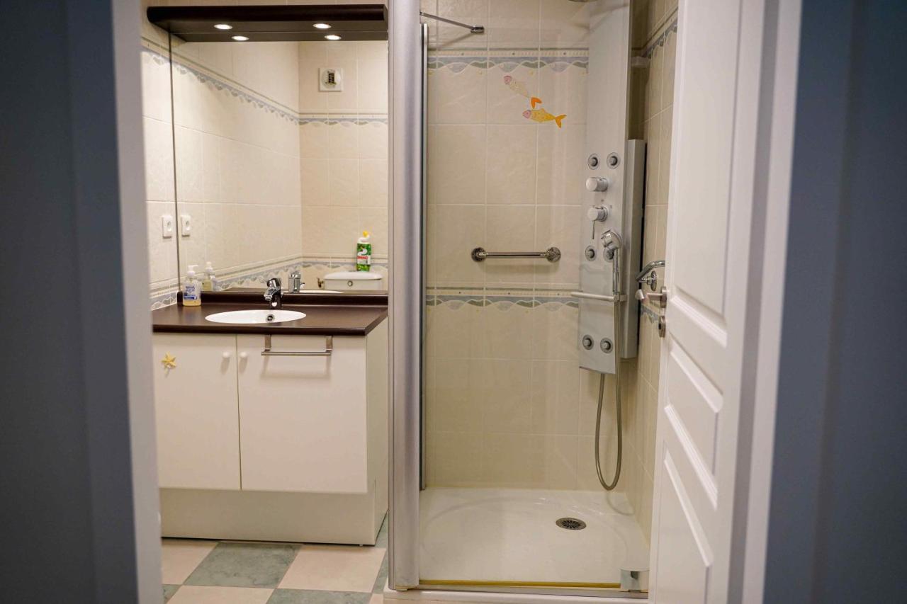 Grand Et Luxueux Appartement Lumineux 4 Pers Vue Mer Wifi Inclus Quiberon Exteriér fotografie
