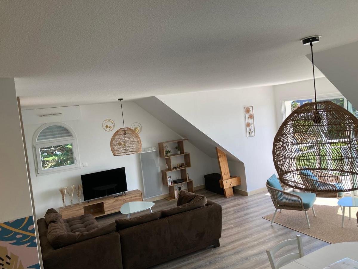 Grand Et Luxueux Appartement Lumineux 4 Pers Vue Mer Wifi Inclus Quiberon Exteriér fotografie